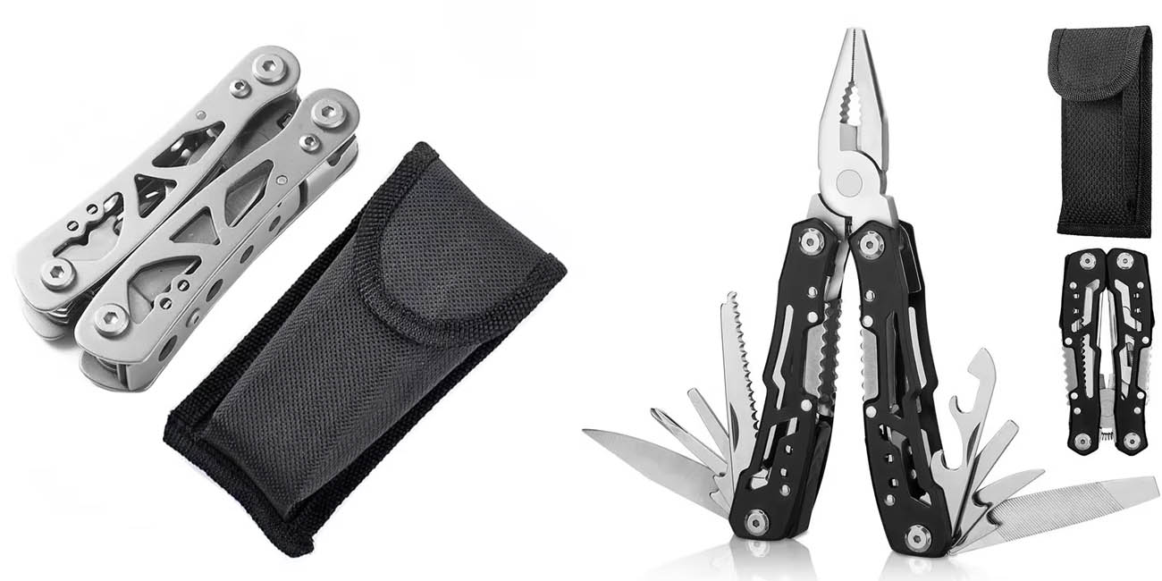 Multiherramienta plegable con alicates 10 en 1