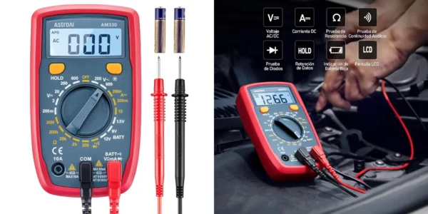 Multímetro digital AstroAI AM33D
