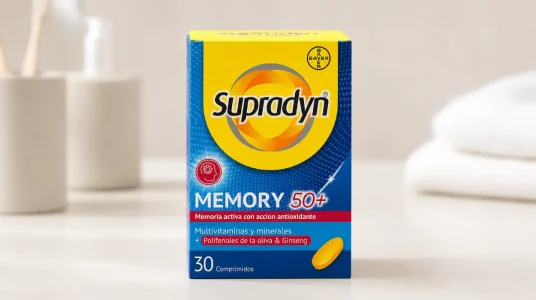 Supradyn Memory 50+ multivitaminas para memoria y concentración, 30 comprimidos