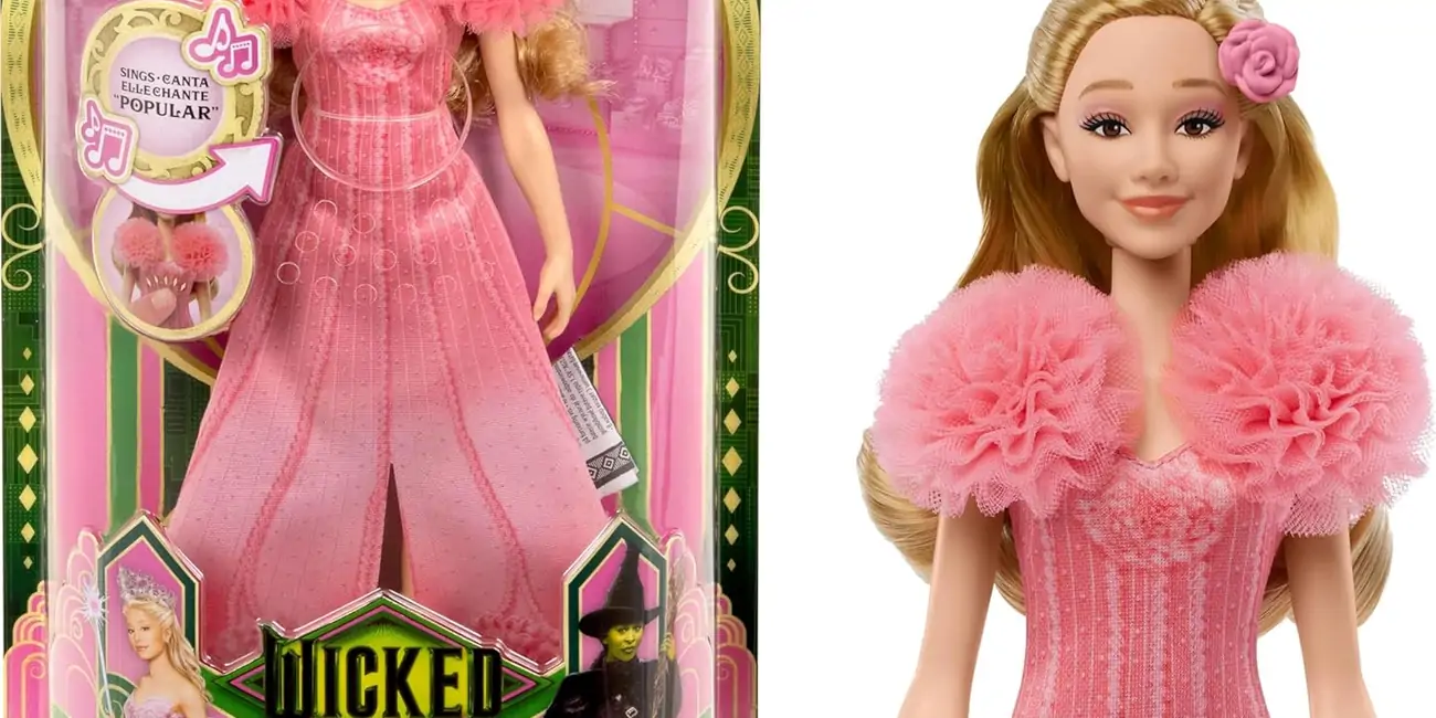 Muñeca cantarina articulada Glinda de Wicked Mattel