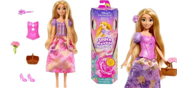 Muñeca Disney Princess Spin & Reveal Rapunzel