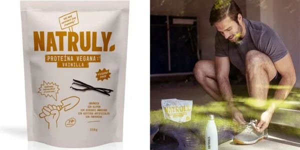 Suplemento NATRULY Proteína Vegana BIO Vainilla