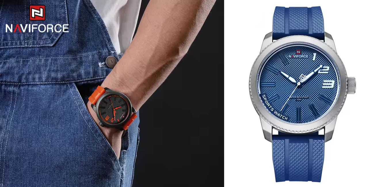 Naviforce reloj silicona hombre oferta