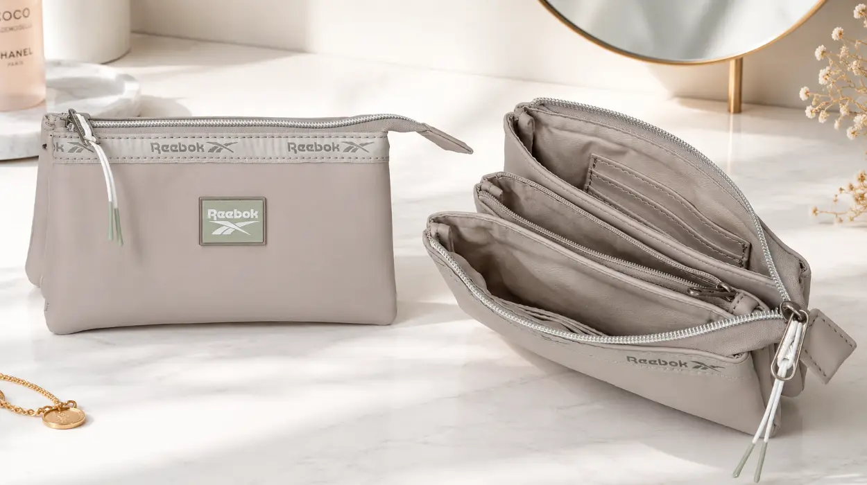Lleva tus esenciales a todas partes en el neceser Reebok Tina