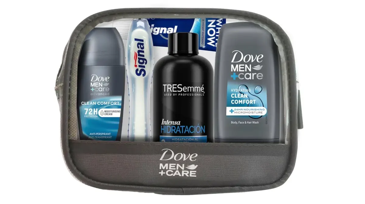 Neceser de viaje Dove Mini para hombre