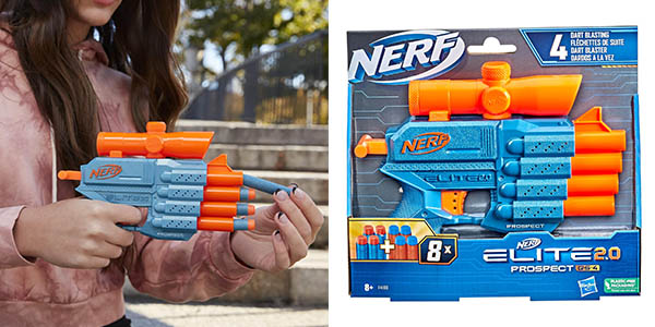 Nerf Elite 2.0 Prospect lanzador oferta