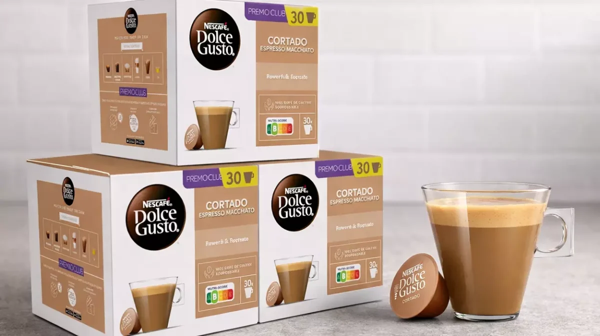 Pack x90 Cápsulas Nescafé Dolce Gusto Cortado Espresso Macchiato