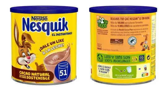Nesquik lata 700 g barata