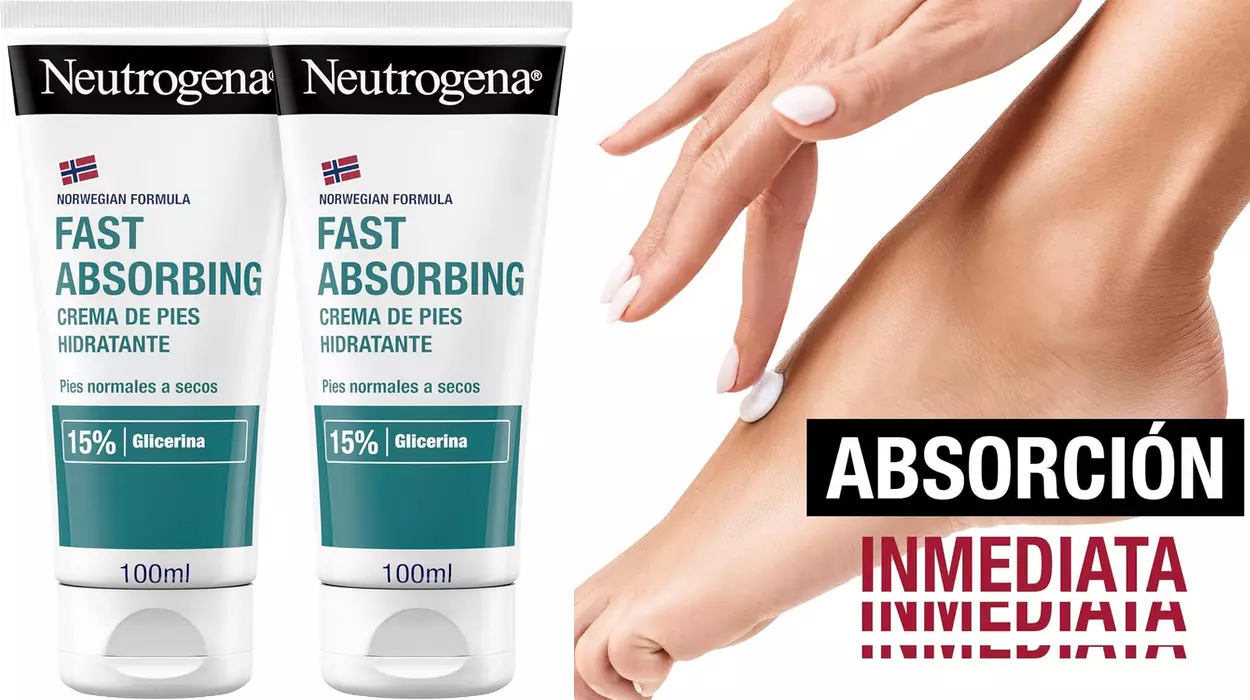 Pack x2 Cremas para pies Neutrógena baratas en Amazon