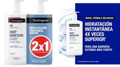 Neutrogena loción corporal hipoalergénica barata