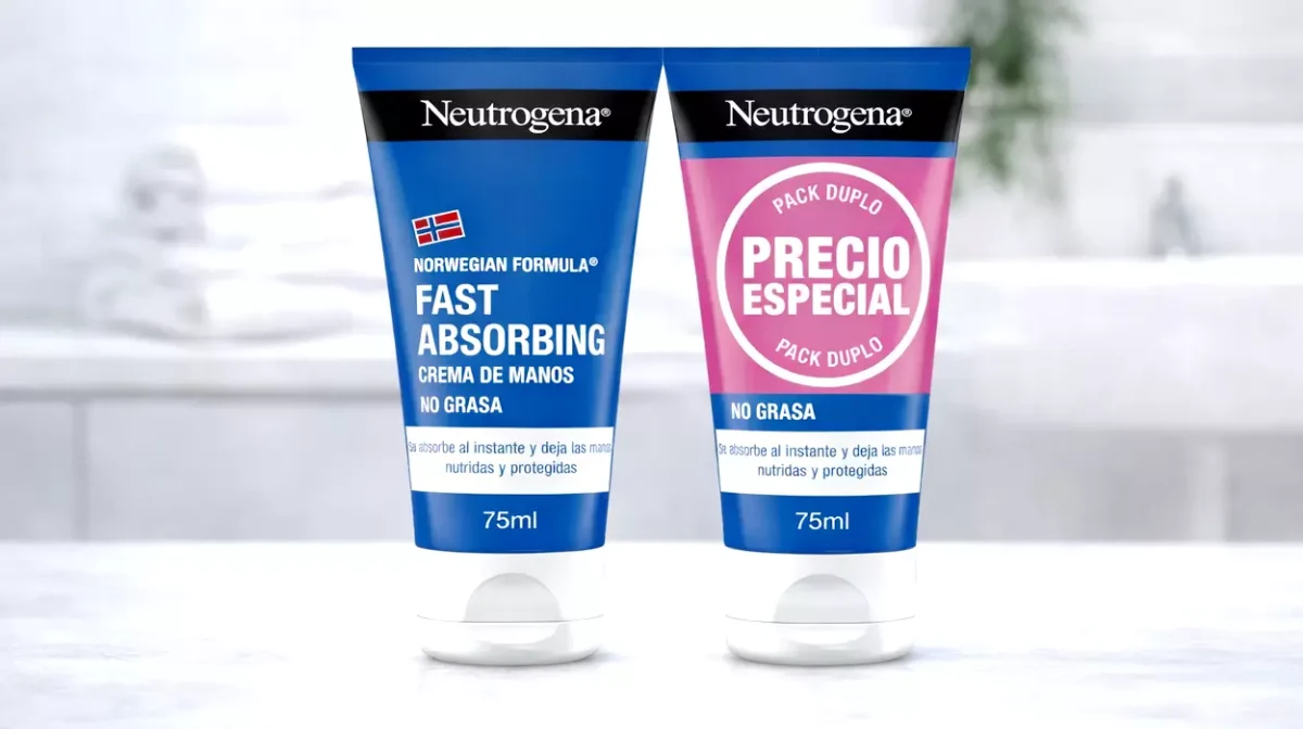 Pack x2 Crema para manos Neutrogena reparadora de grietas de 75 ml