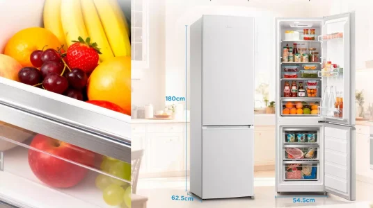 Nevera combi Midea No Frost barata