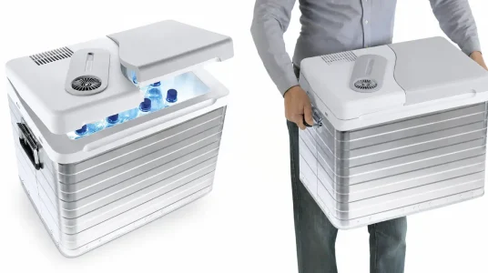 Nevera eléctrica portátil Mobicool Q40 de aluminio con 39 l de capacidad