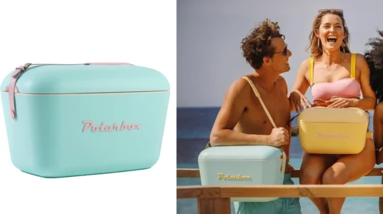 nevera portátil Polarbox vintage de 12 litros