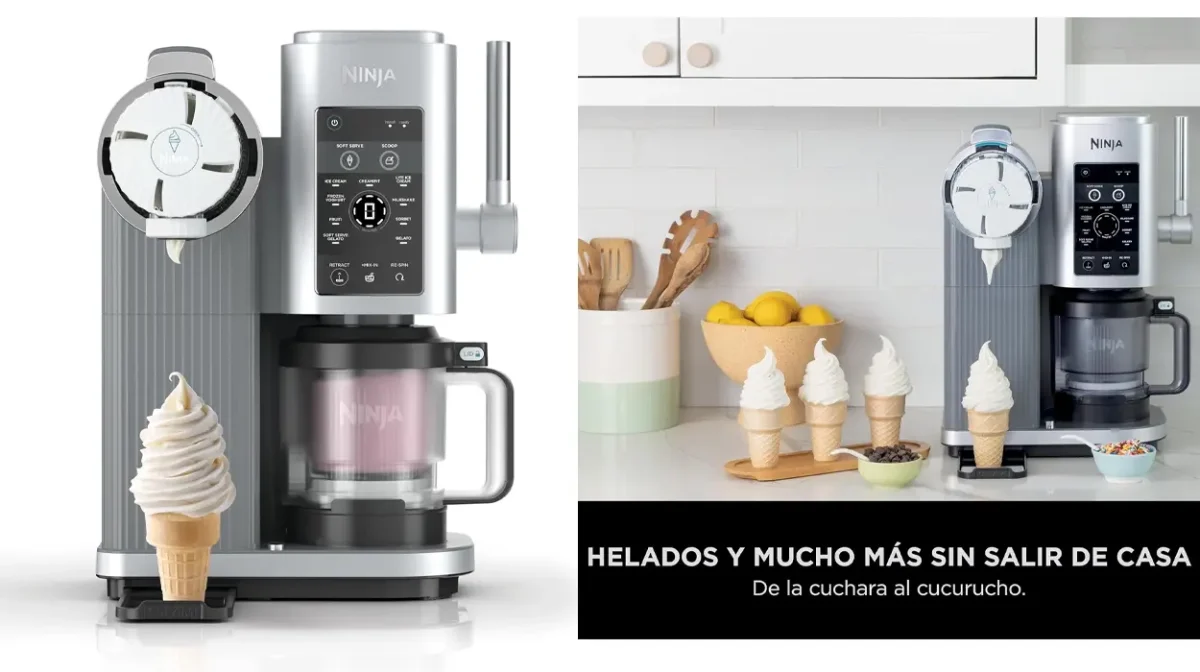 Disfruta del verano con esta máquina Ninja CREAMi para hacer helados, sorbetes, batidos y más, que hoy baja de precio con un 20% de descuento