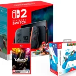 Nintendo Switch 2 + Mario Kart World + Yakuza 0 + mando PDP Rematch Wired