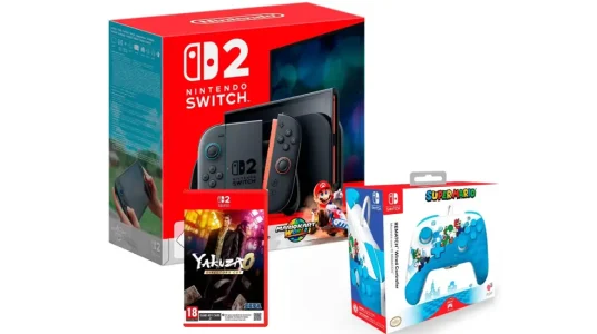 Nintendo Switch 2 + Mario Kart World + Yakuza 0 + mando PDP Rematch Wired