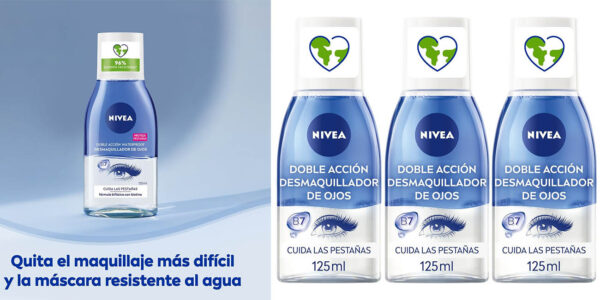 Nivea desmaquillador ojos Doble acción chollo