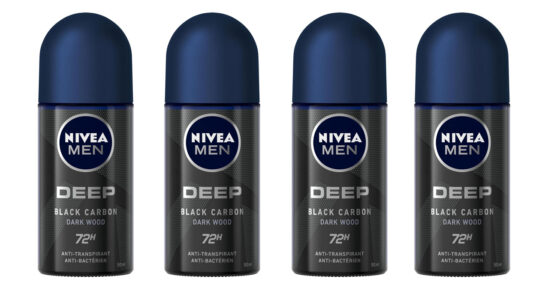 Nivea men Deep Black Carbon Dark Wood barato