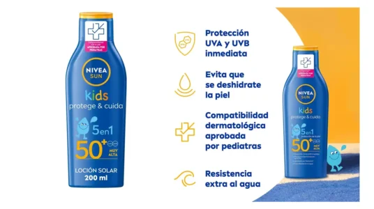 Nivea SUn Kids Protege y Cuida barata