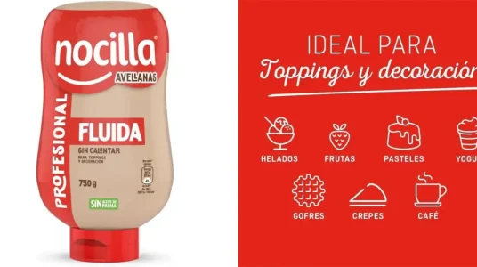 Nocilla Profesional Fluida sabor Avellana