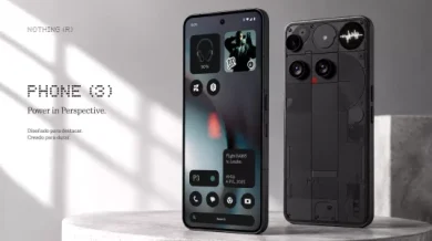 Nothing Phone (3) con triple cámara 50 MP, pantalla AMOLED 120 Hz y 16GB + 512GB