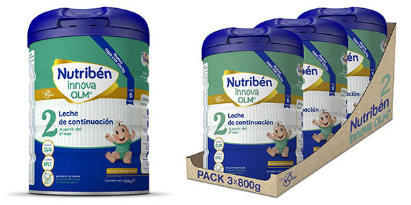 ▷ Chollo Pack x3 Nutribén Innova 2 de 800 g por sólo 48,94€ con envío gratis