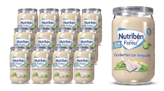 Nutriben Potitos Verduritas con Lenguado