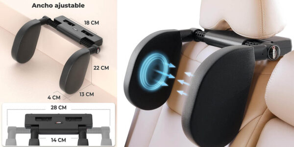 Oasser reposacabezas ajustable coche chollo