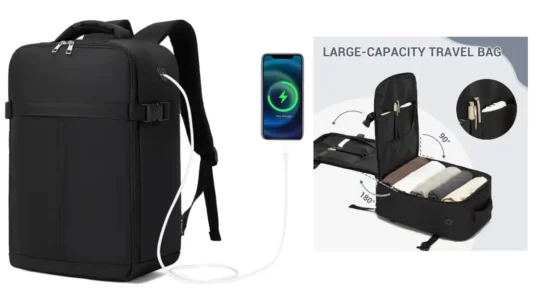 mochila compacta de viaje Kono válida para cabina de avión