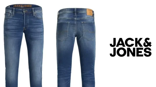 Oferta pantalones Jack and Jones blue denim para hombre