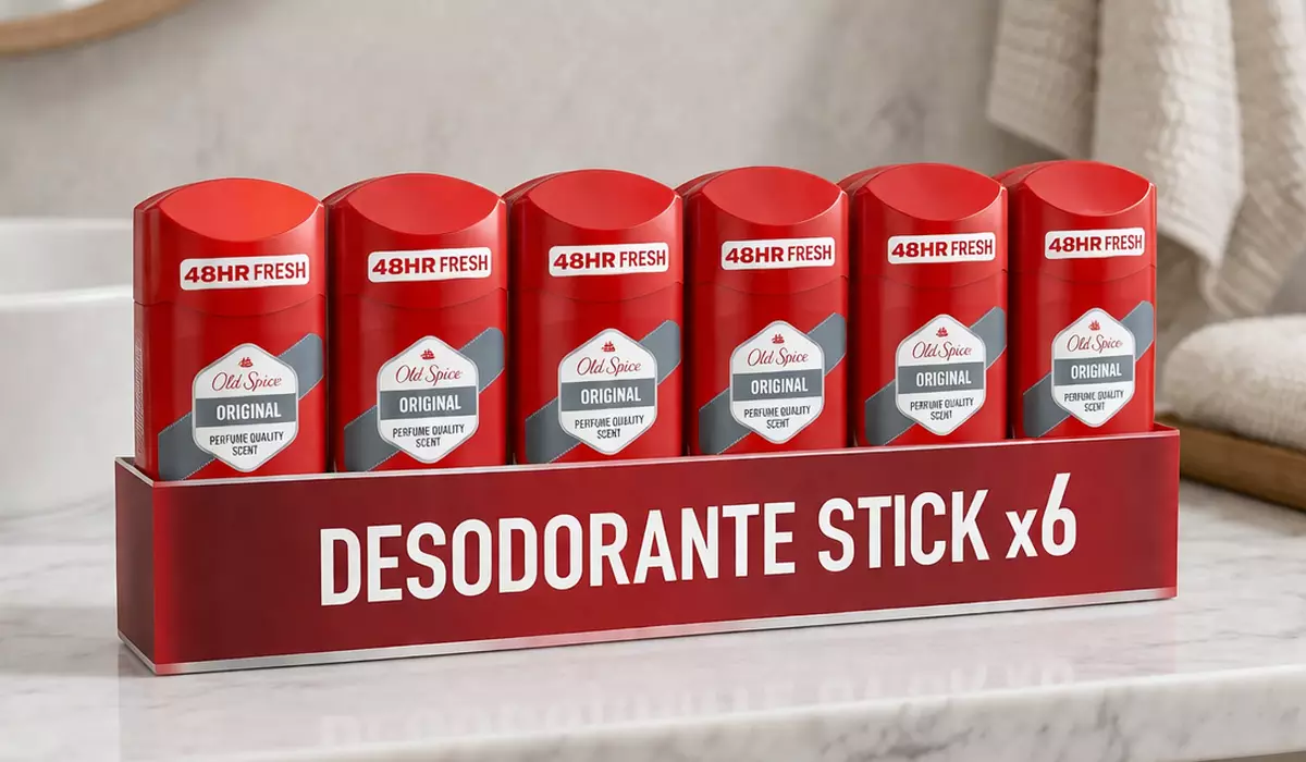 Pack x6 Desodorante en barra Old Spice Original de 50 ml para hombre barato en Amazon