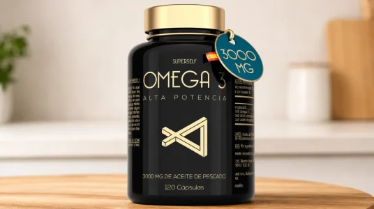 Omega 3 Aceite de Pescado 3000 mg en cápsulas blandas, pack de 120