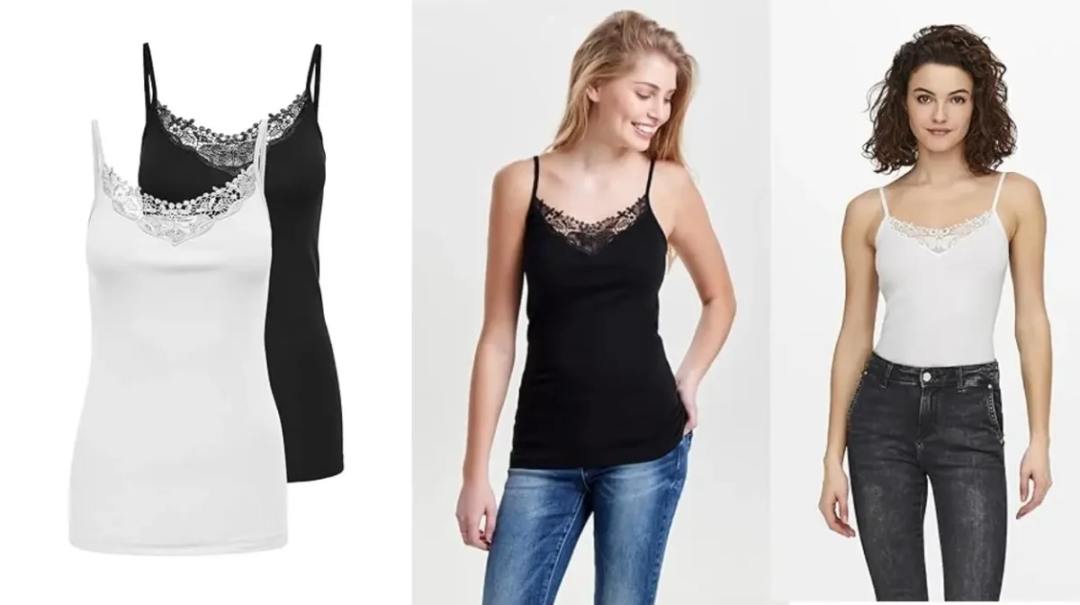 2 Camisetas de tirantes Only Onlkira para ir fresquita este verano
