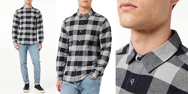 Only Sons ONsgudmund ls Checked shirt Noos camisa hombre oferta