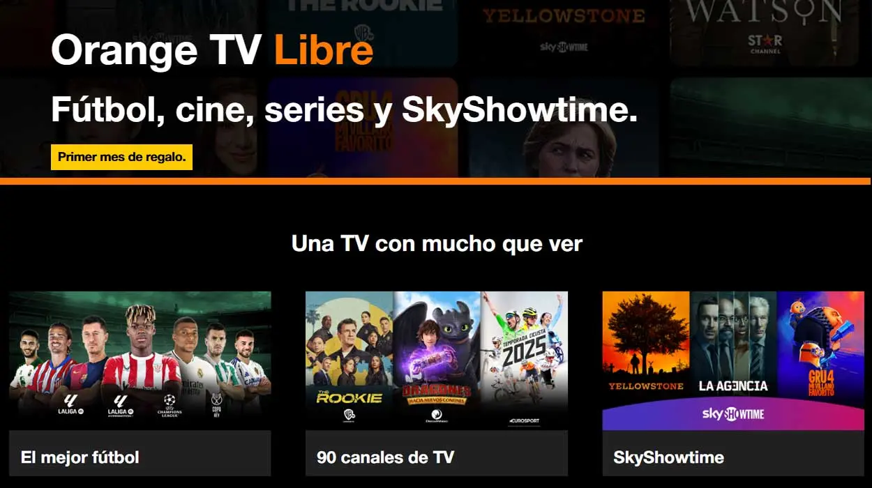 Orange TV Libre Promoción