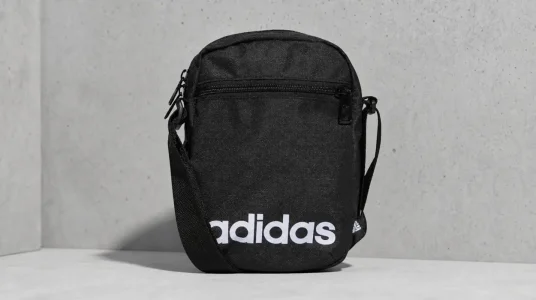 Organizador Essentials adidas unisex adulto en negro y blanco