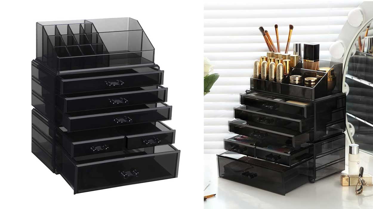 Organizador de maquillaje grande Songmics barato