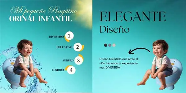 Orinal Pingüino La Senda oferta