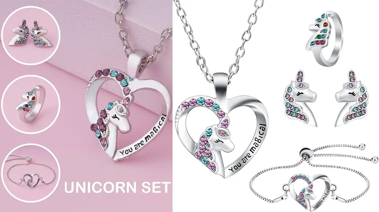 Chollo Juego Osdue de joyas de unicornio