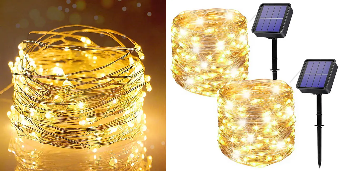 Owwasd guirnalda luces led exterior oferta