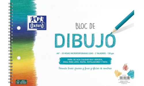Chollo bloc de dibujo Oxford A4