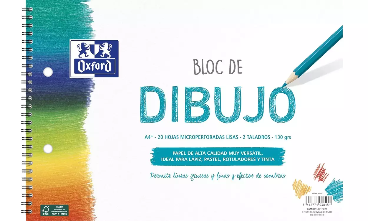 Chollo bloc de dibujo Oxford A4 