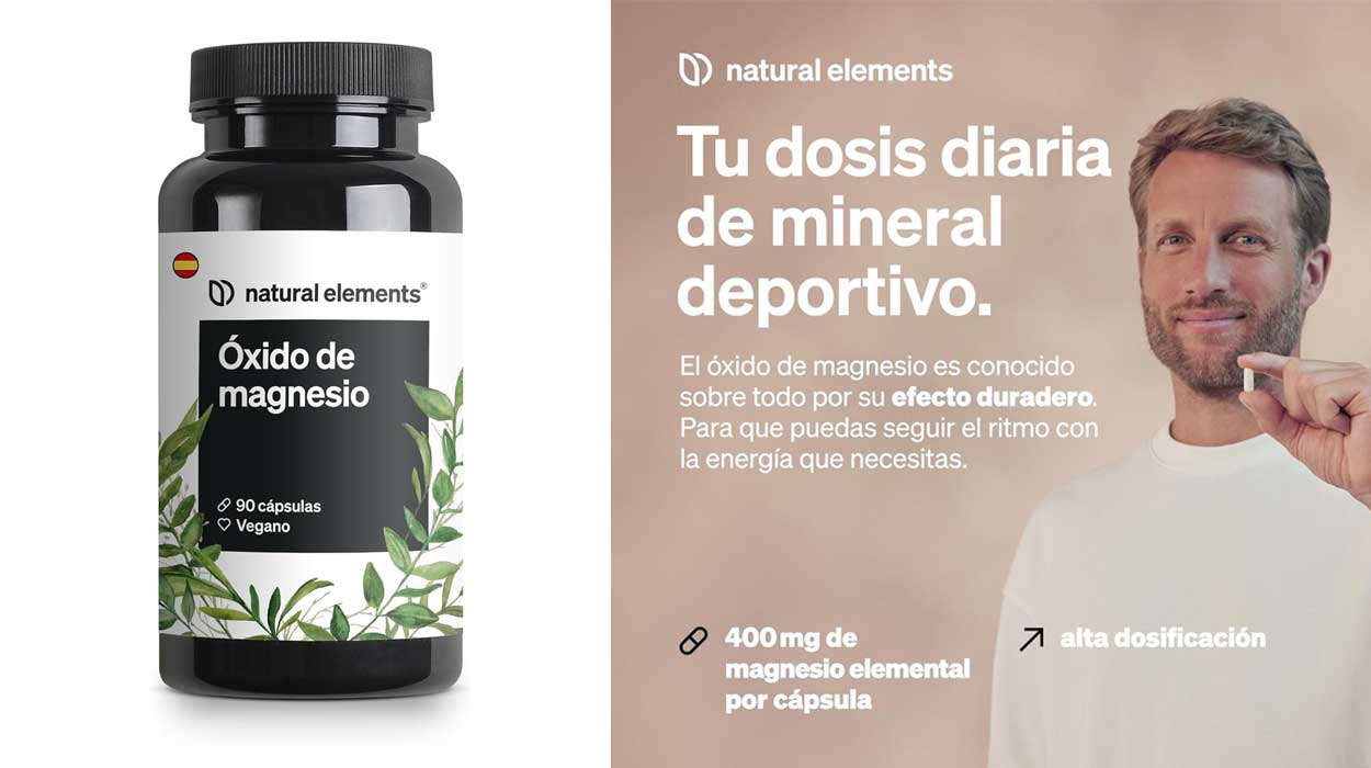 óxido de magnesio Natural Elements barato