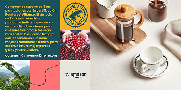 Pack x4 Café molido Intenso by Amazon de 250 gramos