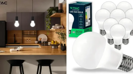 Pack 10x bombilla LED V-TAC A60 E27 de 8,5W