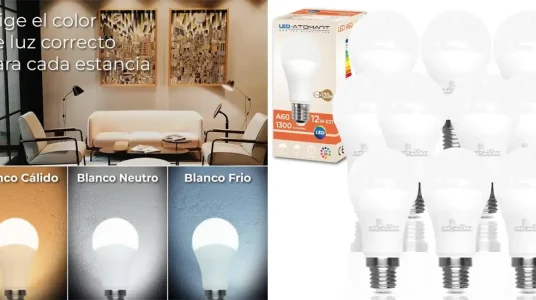 Pack 10x bombilla LED ATOMANT 27 A60 de 12W