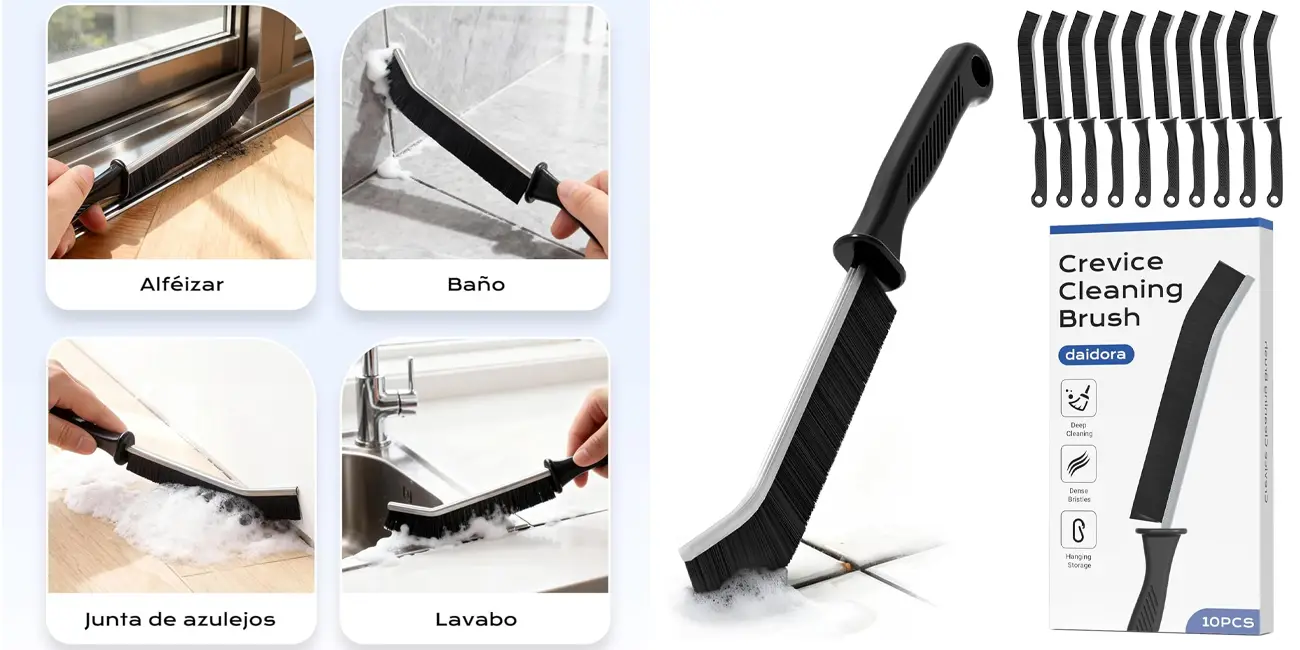 Pack de 10 cepillos para juntas Daidora