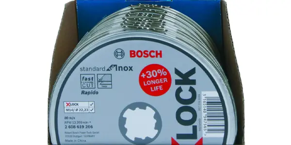 Pack de 10 discos de corte Bosch Professional Standard de 115 mm
