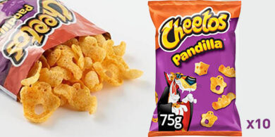 Pack de 10 bolsas de Cheetos Pandilla de 75 gramos